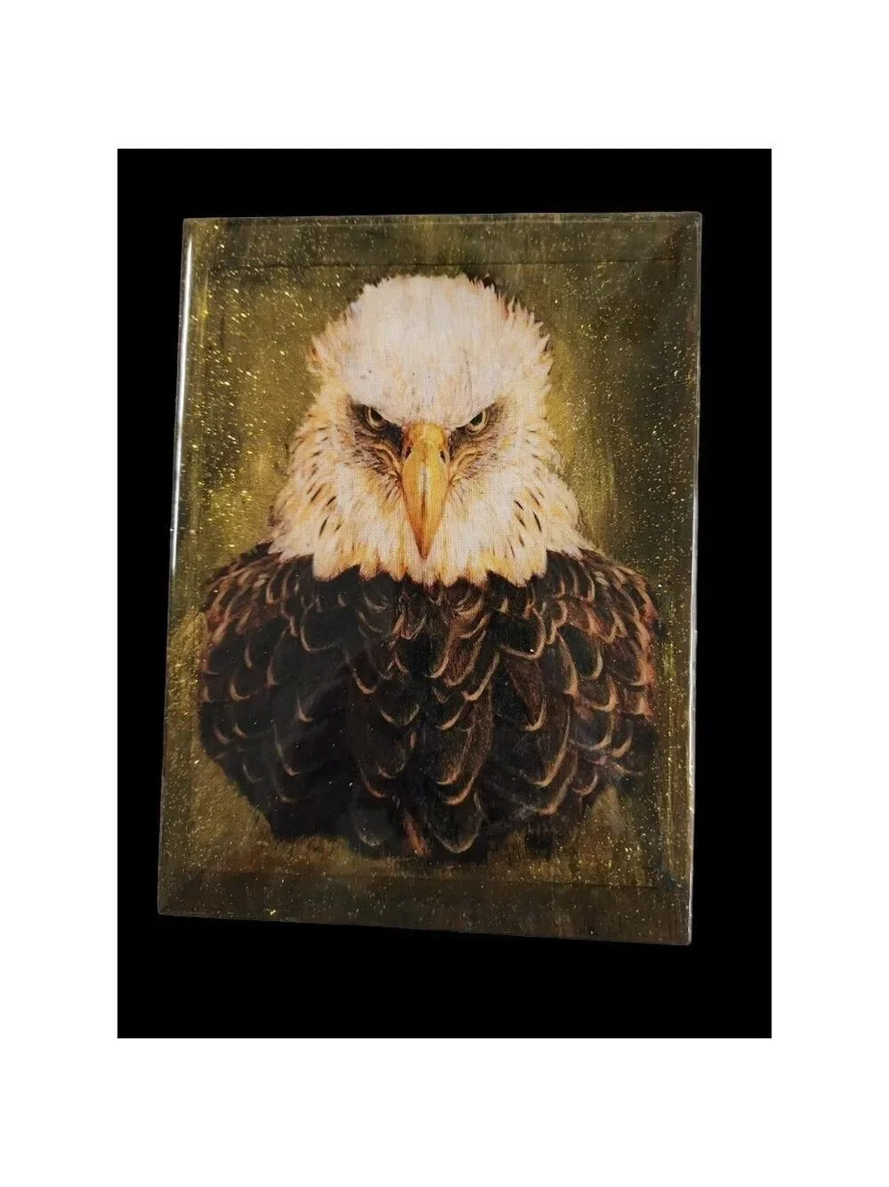 GOLD EAGLE WILDLIFE Tile Trive, 6x8 inches. With Cork Backing.